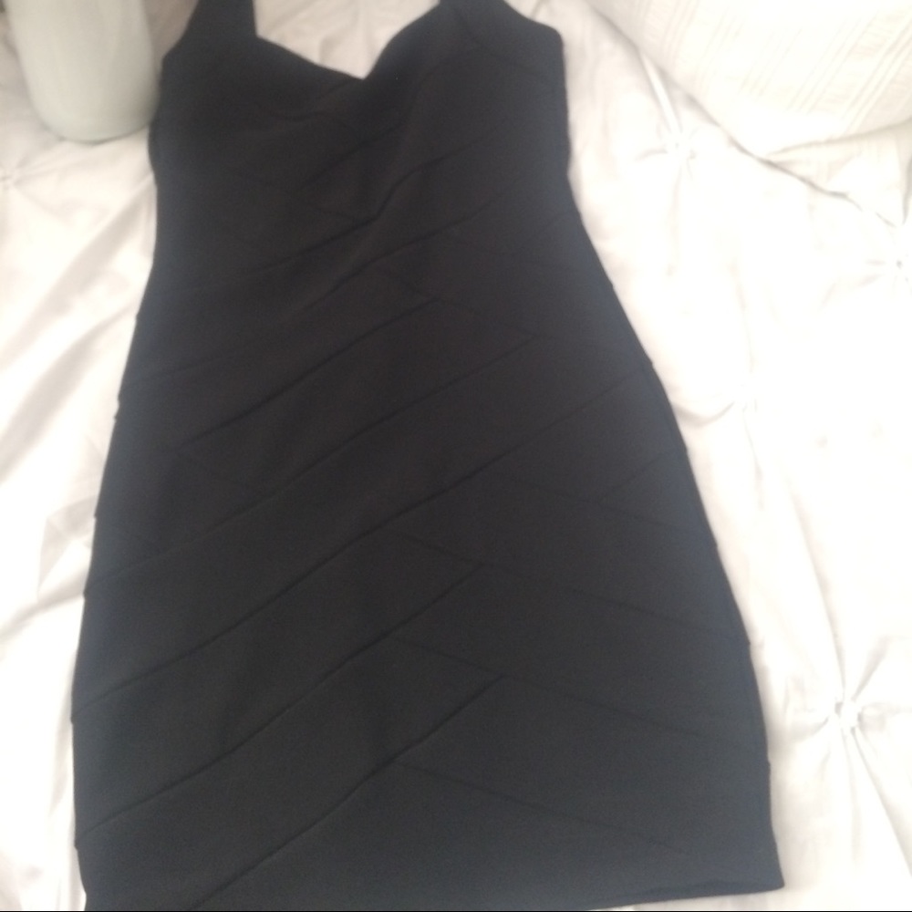 Sweetheart Neckline Fitted Little Black Dress